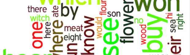 Homophones for listening